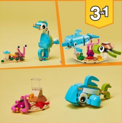 LEGO LEGO Creator 31128 Delfin und Schildkrote LEGO Creator 31128 Дельфин и черепаха