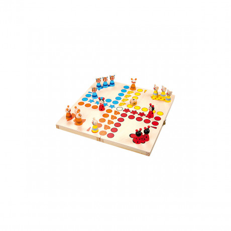 Small Foot Ludo „Tiere“ in Holzbox Людо &quot;животные&quot; в деревянном ящике