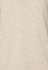 Tommy Hilfiger V NECK Jumper white dove heather V-образный вырез джемперы белый голубь вереск