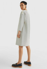 Tommy Hilfiger Day dress fine ottoman stp ecru desert sky Дневное платье прекрасная османская stp ecru пустыня небо