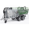 Bruder BRUDER 02020 TPS Fassanhanger m. Schleppschlauchverteiler Прицеп-бочка BRUDER 02020 TPS с распределителем тяговых шлангов