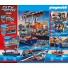 PLAYMOBIL PLAYMOBIL 70769 Grosses Containerschiff mit Zollboot PLAYMOBIL 70769 Большой контейнеровоз с таможенным катером