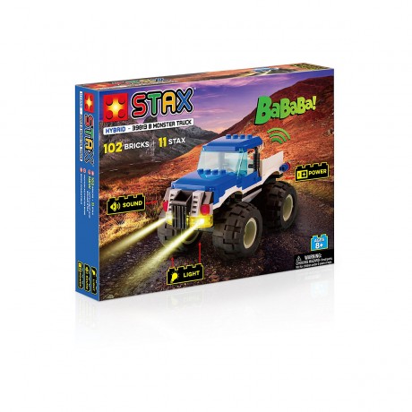 Light Stax Monster Truck Blau LS-39813 Синий монстр-трак LS-39813