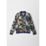 s.Oliver Sweatjacke mit Alloverprint Sweatblazer fur Jungen Толстовка с спортивным блейзером с принтом по всей поверхности для мальчиков