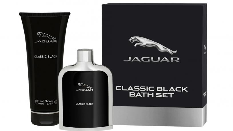 Jaguar Geschenkset Classic Black Eau de Toilette & Duschgel, Подарочный набор Классическая черная туалетная вода 100мл и Гель для душа 200мл