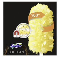 Swiffer 3D Staubmagnet 360 Tucher Nachfullpack, 10 St x 5 paks, Свиффер Сменные насадки 360 градусов против пыли для магнитной щетки, 5 штук x 10 упаковок