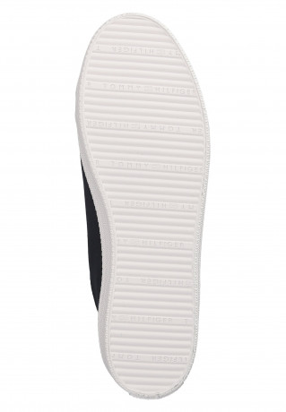 Tommy Hilfiger ESSENTIAL VULCANIZED Trainers blau ESSENTIAL VULCANIZED Кроссовки синий