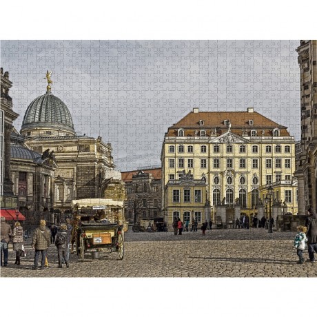 CALVENDO Puzzle CALVENDO Puzzle An der Frauenkirche Пазл CALVENDO Puzzle У церкви Фрауэнкирхе