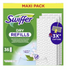 Swiffer Wischtucher trocken Nachfüllpackung mit Duft 36st, Сменные салфетки для швабры для сухой уборки полов, с ароматом чистоты и свежести, 36шт