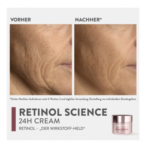 Judith Williams Cosmetics Retinol Science 24h Gesichtscreme, Крем для лица Retinol Science 24h с ретинолом против морщин, 50мл