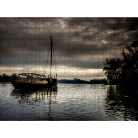 CALVENDO Puzzle CALVENDO Puzzle Autumn auf dem Fluss Allier Пазл CALVENDO Пазл Осень на реке Алье