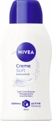NIVEA Pflegedusche Creme Soft, 50 ml, Нивеа Крем гель для душа с миндальным маслом, витамины C и E, дорожный формат, 50 мл