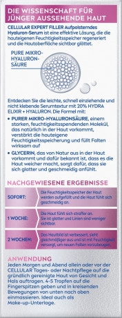 NIVEA Cellular Expert Filler Aufpolsterndes Hyaluron-Serum, 30 ml, Нивеа Сыворотка для лица, 20% гиалурон и алоэ вера, заполнение морщин, 30 мл