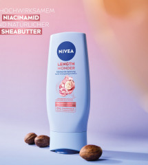 NIVEA Length Wonder starkende Spulung, 200 ml, Нивеа кондиционер ниацинамид, масло ши 200 мл
