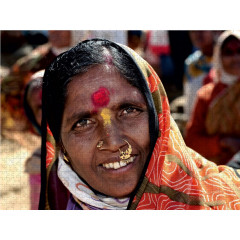 CALVENDO Puzzle CALVENDO Puzzle Indien Gesichter Пазл CALVENDO Puzzle Лица Индии