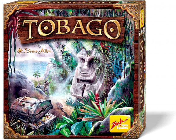 Zoch 601105152 Tobago, Настольная игра Тобаго (Германия) собери карту сокровищ по подсказкам и найди клад первым, до 4 игроков, от 8 лет
