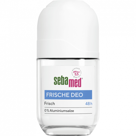 SEBAMED Deo Roll-on frisch, 50 ml, Себамед Дезодорант роликовый освежающий, 48ч защита, 50 мл