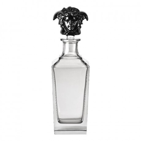 Rosenthal meets Versace Rosenthal Versace Medusa Lumiere Haze Karaffe Nr. 2 Glas grau 800 ml / h: 30,5 cm Rosenthal Versace Medusa Lumiere Haze графин № 2 стекло серый 800 мл / высота: 30,5 см
