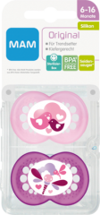 MAM MAM Оригинал	ьный Силикон	, 6-16 Год	e, Mädchen, 2 штück, 2 st