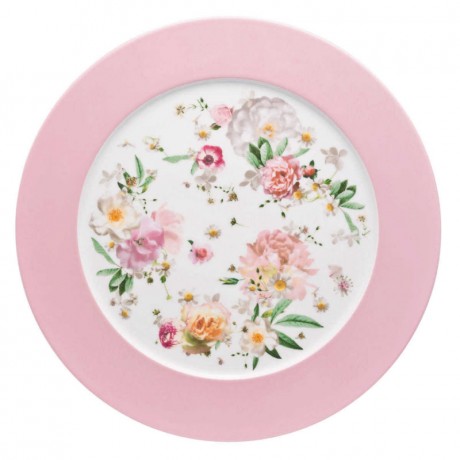 Rosenthal Rosenthal Maria Pink Rose Platzteller 33 cm Розенталь Мария Пинк Роуз подтарелка 33 см