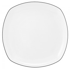 Seltmann Weiden Seltmann Weiden Lido Black Line Speiseteller eckig 26x26 cm Seltmann Weiden Lido Black Line квадратная тарелка 26x26 см