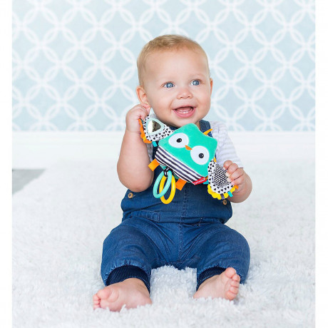 Infantino Hangefigur und Zittertier Eule Висячая фигура и дрожащая сова