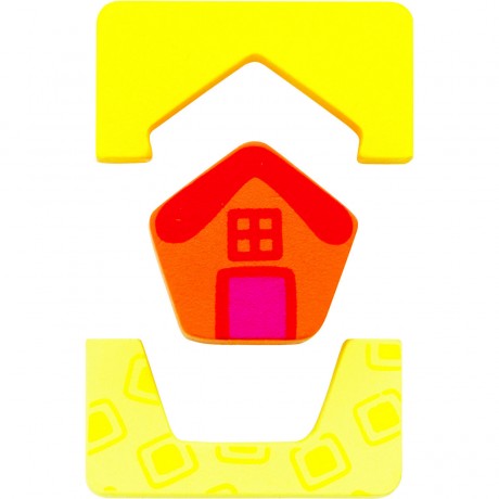 Woodyland Holzspielzeug Puzzle- und Legespiel Деревянная игрушка-головоломка и игра-расстановка