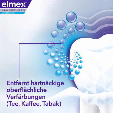 elmex Zahnpasta Zahnschmelz Professional Weiss-Schmelz, 75 ml, Зубная паста Professional Weiss-Schmelz для удаления окрашиваний и защиты эмали, 75 мл