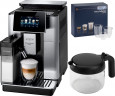 De'Longhi De'Longhi Kaffeevollautomat PrimaDonna Soul ECAM 610.75.MB, inkl. Kaffeekanne im Wert von UVP € 29,99 + Glaser-Set UVP € 46,90  Полностью автоматическая кофемашина De'Longhi PrimaDonna Soul ECAM 610.75.MB, включая кофейник стоимостью 29,99 евро 