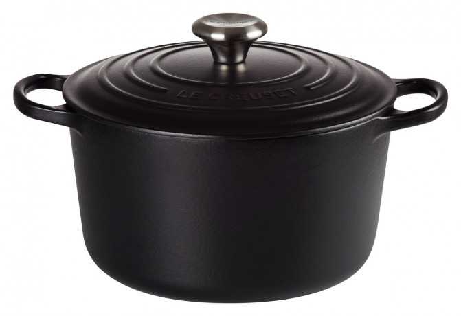 Le Creuset LE CREUSET Br\u00e4ter 24 cm Schwarz SIGNATURE schwarz LE CREUSET Br>4ter 24 см Черный SIGNATURE