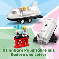 LEGO LEGO DUPLO 10944 Spaceshuttle Weltraummission LEGO DUPLO 10944 Космический корабль &laquo;Космическая миссия&raquo;