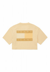 Tommy Hilfiger TONAL LOGO BACK GRAPHIC Print T-shirt buff TONAL LOGO BACK GRAPHIC Футболка с принтом бафф