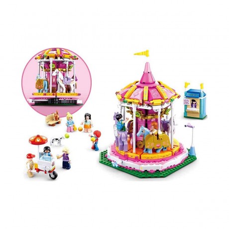 Sluban Kinderkarussell (762 Teile) Детская карусель (762 шт.)