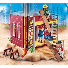 PLAYMOBIL PLAYMOBIL 70446 Baugerust mit Handwerkern PLAYMOBIL 70446 строительные леса с мастерами