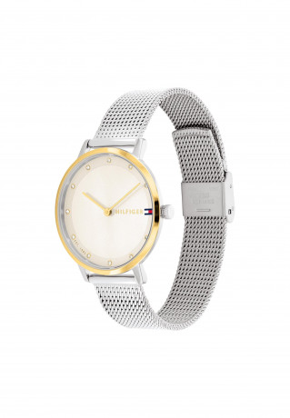 Tommy Hilfiger CLASSIC Watch silber gold champagner silber CLASSIC-часы серебро золото шампанское серебро