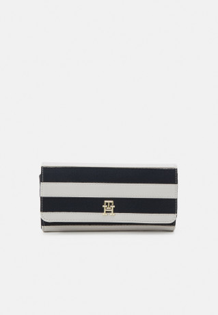 Tommy Hilfiger ICONIC FLAP STRIPE Wallet breton ICONIC FLAP STRIPE Бумажник бретон