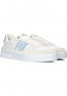 Tommy Hilfiger LAGE BASKET WITH WEBBING Trainers blauw РАСПОЛОЖЕНИЕ КОРЗИНА С ЛЕНТОЙ Кроссовки синий и белый