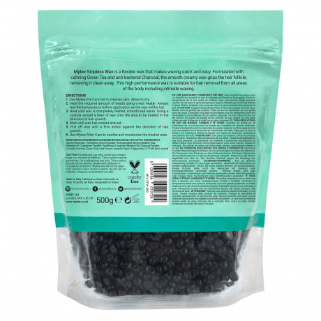 Mylee Professionelles Warmwachsperlen-Set Aktivkohle & Kokos  Профессиональный набор теплых восковых бусин с активированным углем и кокосом