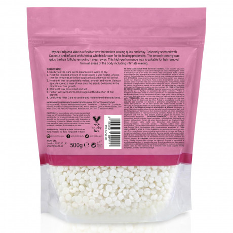 Mylee Professionelles Warmwachsperlen-Set Aktivkohle & Kokos  Профессиональный набор теплых восковых бусин с активированным углем и кокосом