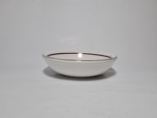 GMUNDNER Keramik Тарелочка для варенья/закусок "Разноцветные цветы" 13,5см, 1950-60гг.