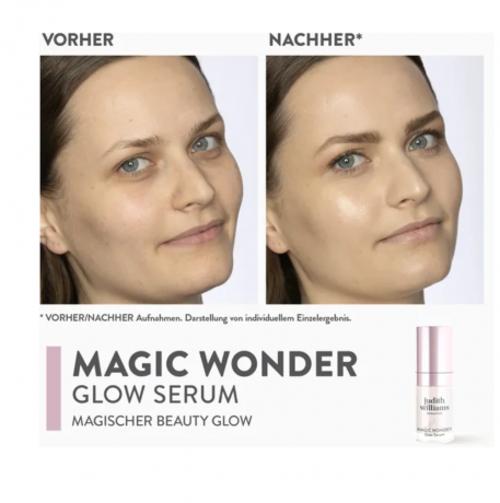 Judith Williams Cosmetics Magic Wonder Glow Serum 30ml, Сыворотка для сияния кожи Magic Wonder Glow Serum: ниацинамид, пантенол и гиалуроновая кислота, 30мл