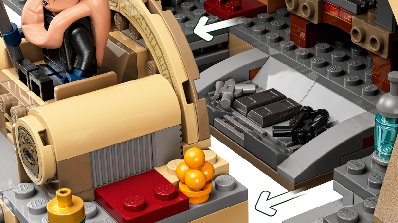 Lego Boba Fetts Thronsaal Тронный зал Бобы Фетта