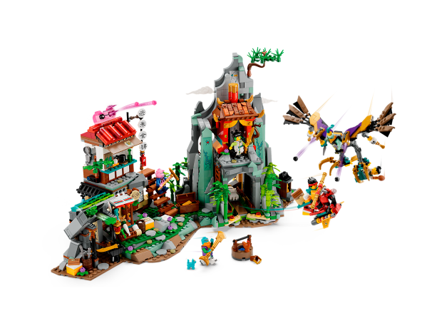 Lego Monkie Kids Teamversteck Убежище команды Monkie Kids