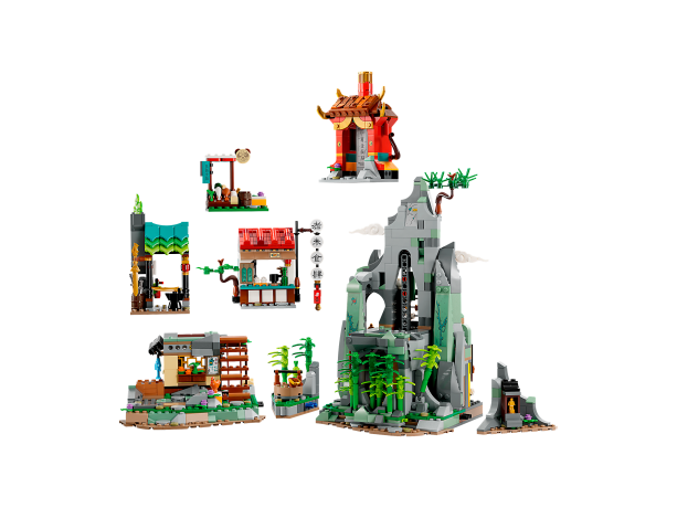 Lego Monkie Kids Teamversteck Убежище команды Monkie Kids