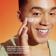 NIVEA MEN Active Energy Anti-Mudigkeit Feuchtigkeitspflege, 50 ml, Нивеа Мужской увлажняющий крем витамин E, кофеин 50 мл