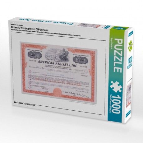 CALVENDO Puzzle CALVENDO Puzzle Aktien  Wertpapiere \/ CH-Version Пазл CALVENDO Puzzle акции ценных бумаг / версия CH