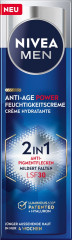 NIVEA MEN Anti-Age Power Feuchtigkeitscreme 2in1 LSF 30, 50 ml, Нивеа Мужской крем для лица anti-age 2 в 1, SPF 30, гиалурон, защита от UV и морщин, 50 мл