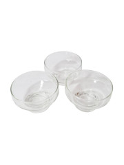 Небольшие чаши винтажные Im Stil Walther Glas, стекло, 9,5 см, 3 шт., Германия, 1960-70гг.