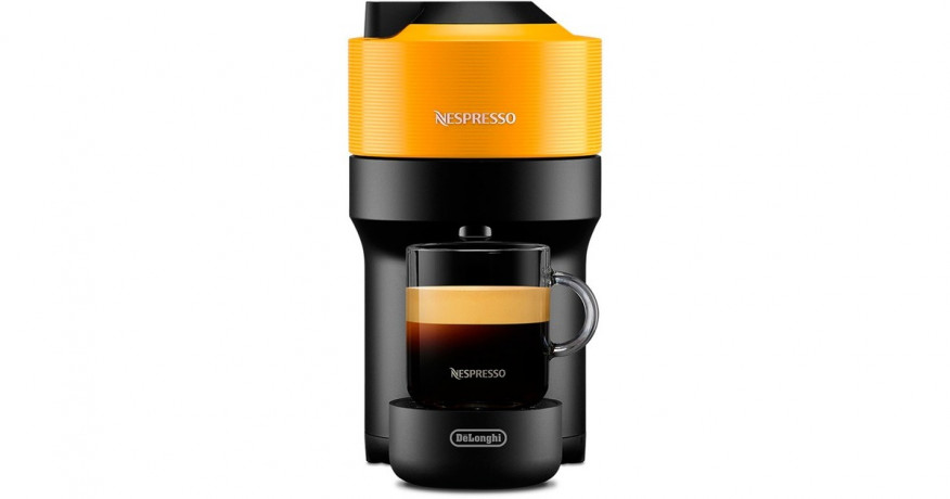 DeLonghi DeLonghi Nespresso Vertuo Pop Mango Yellow ENV90.Y, Kapselmaschine gelb  gelb DeLonghi Nespresso Vertuo Pop Mango Yellow ENV90.Y, капсульная машина желтый