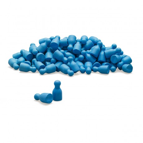 Wissner aktiv lernen Satz aus 100 Spielfiguren in blau\u2028 Набор из 100 фигурок синего цвета\u2028